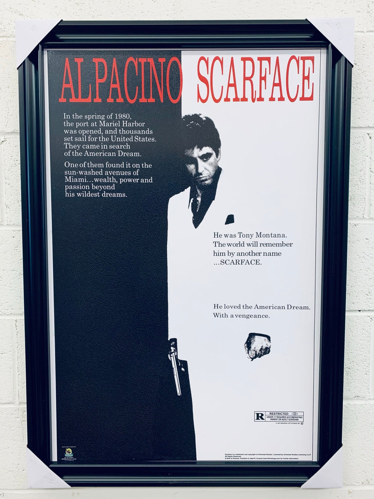 24"x36" SCARFACE