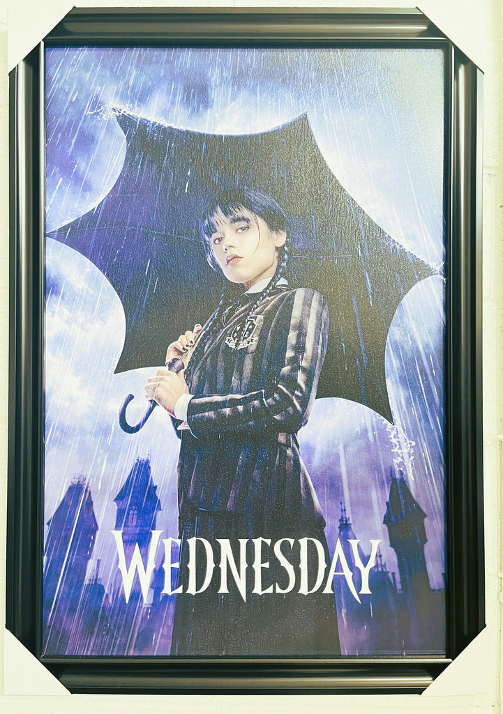 WEDNESDAY - 24x36 Handmade Framed Print Wall Art Photo Poster