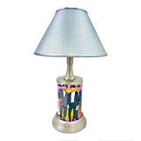 BTS K-pop Boys Group Metal License Plate Handmade Collectible Table Lamp Best Gift