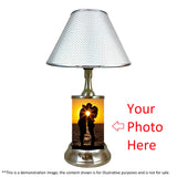 Personalized License Plate Handmade Table / Desk Lamp - Custom Made & Made to Order