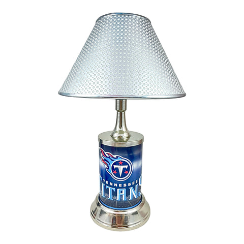 NFL Tennessee Titans Official Metal Sign License Plate Exclusive Collectible Sport Table Desk Lamp Best Gift Ever