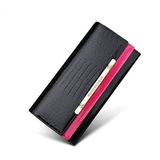 A4042 Classy Rhinestone Alligator Embossed Genuine Patent Leather Bi-fold Wallet SALE.