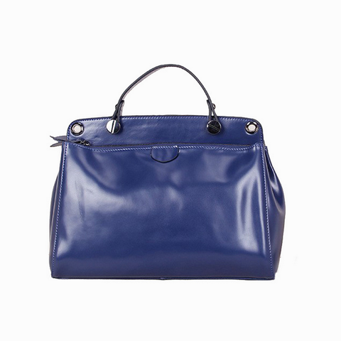 A5012 Classy Smooth Genuine Leather Cross-body Shopping Satchel Clearance