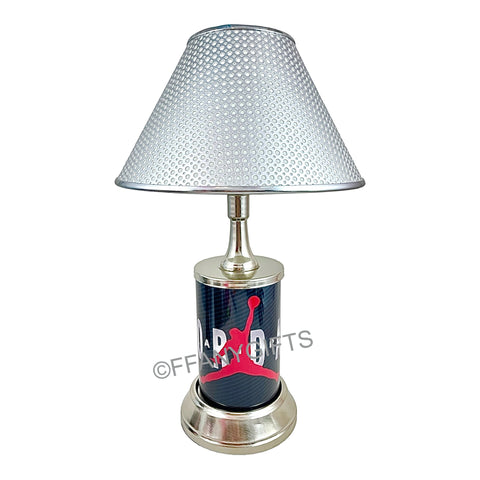 Air Jordan License Plate Metal Sign Handmade Sport Collectible Table Desk Lamp