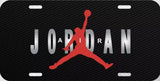 Air Jordan License Plate Metal Sign Handmade Sport Collectible Table Desk Lamp