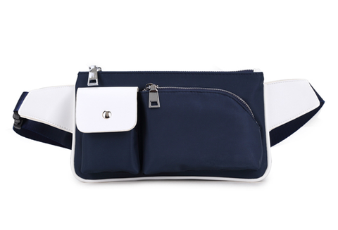 B6002 FFANY New Stylish Flat Canvas Fanny Bags / Waist Bag / Travel Pouch SALE