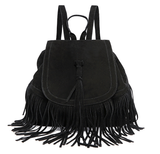 C8002 Large Faux Suede Fringe Tassels Backpack SALE.