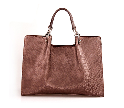 A1009 Classy Saffiano Genuine Leather Cross-body Shoulder Tote Purse Clearance