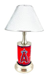 MLB Los Angeles Angels Official License Plate Collectible Table / Desk Lamp.