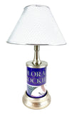 MLB Colorado Rockies Official License Plate Collectible Table / Desk Lamp.