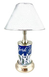 MLB New York Yankees Official License Plate Collectible Table / Desk Lamp.