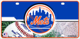 MLB New York Mets Official Metal Sign License Plate Exclusive Collectible Sport Table Desk Lamp Best Gift Ever