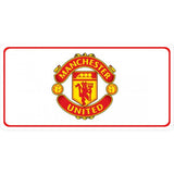 Manchester United Metal License Plate Collectible Table / Desk Lamp