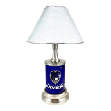 NFL Baltimore Ravens Official Metal Sign License Plate Exclusive Collectible Sport Table Desk Lamp Best Gift Ever