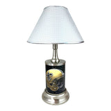 NFL New Orleans Saints Official Metal Sign License Plate Exclusive Collectible Sport Table Desk Lamp Best Gift Ever