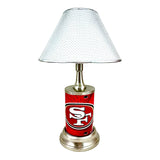 NFL San Francisco 49ers Official Metal Sign License Plate Exclusive Collectible Sport Table Desk Lamp Best Gift Ever