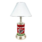 NFL Atlanta Falcons Official Metal Sign License Plate Exclusive Collectible Sport Table Desk Lamp Best Gift Ever