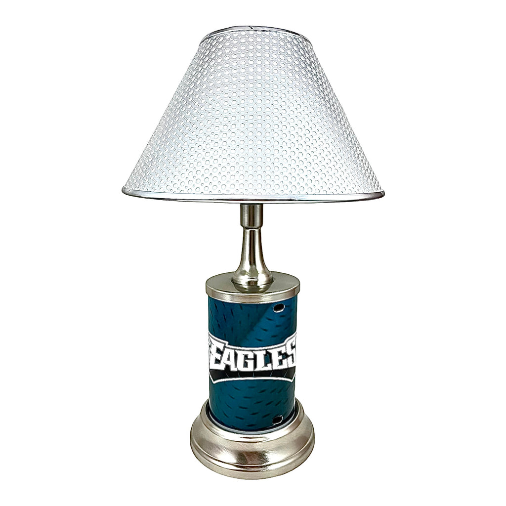 NFL Philadelphia Eagles Official Metal Sign License Plate Exclusive Collectible Sport Table Desk Lamp Best Gift Ever