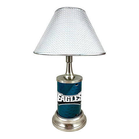NFL Philadelphia Eagles Official Metal Sign License Plate Exclusive Collectible Sport Table Desk Lamp Best Gift Ever