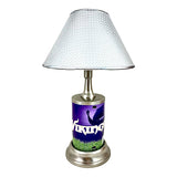 NFL Minnesota Vikings Official Metal Sign License Plate Exclusive Collectible Sport Table Desk Lamp Best Gift Ever