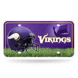 NFL Minnesota Vikings Official Metal Sign License Plate Exclusive Collectible Sport Table Desk Lamp Best Gift Ever