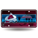 NHL Colorado Avalanche Official Metal Sign License Plate Exclusive Collectible Sport Table Desk Lamp Best Gift Ever