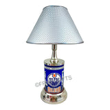 NHL Edmonton Oilers Official Metal Sign License Plate Exclusive Collectible Sport Table Desk Lamp Best Gift Ever
