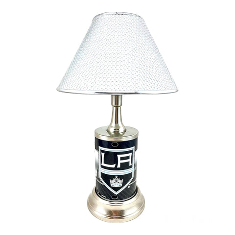 NHL Los Angeles Kings Official Metal Sign License Plate Exclusive Collectible Sport Table Desk Lamp Best Gift Ever