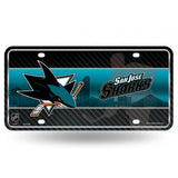 NHL San Jose Sharks Official Metal Sign License Plate Exclusive Collectible Sport Table Desk Lamp Best Gift Ever