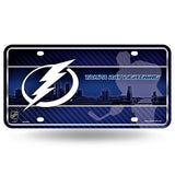 NHL Tampa Bay Lightning Official Metal Sign License Plate Exclusive Collectible Sport Table Desk Lamp Best Gift Ever