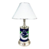 NHL Vancouver Canucks Official Metal Sign License Plate Exclusive Collectible Sport Table Desk Lamp Best Gift Ever