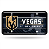 NHL Vegas Golden Knights Official Metal Sign License Plate Exclusive Collectible Sport Table Desk Lamp Best Gift Ever