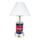NHL Washington Capitals Official Metal Sign License Plate Exclusive Collectible Sport Table Desk Lamp Best Gift Ever