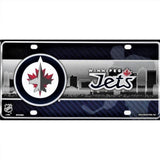 NHL Winnipeg Jets Official Metal Sign License Plate Exclusive Collectible Sport Table Desk Lamp Best Gift Ever