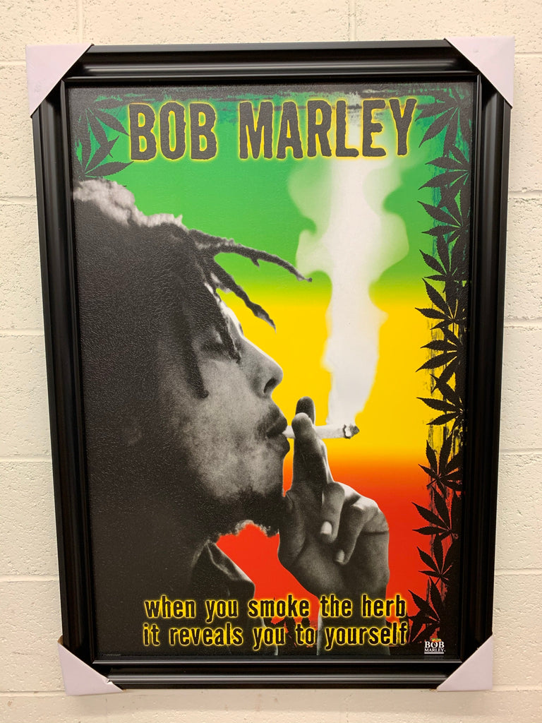 24"x36" Bob Marley - Smoke The Herb