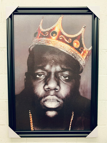 24"x36" Notorious B.I.G. Biggie Smalls - Gold Crown