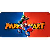 Mario Kart #2 Metal License Plate Exclusive Handmade Table Lamp Best Gift