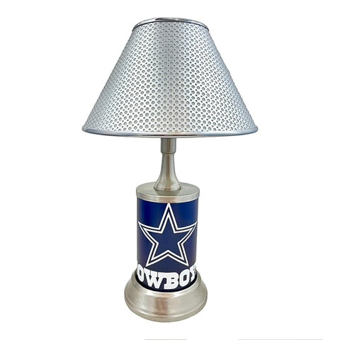 NFL Dallas Cowboys Star Logo Metal Sign License Plate Exclusive Collectible Sport Table Desk Lamp Best Gift Ever