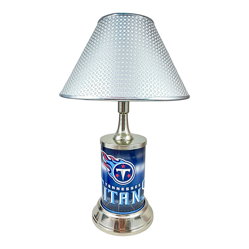 NFL Tennessee Titans Official Metal Sign License Plate Exclusive Collectible Sport Table Desk Lamp Best Gift Ever