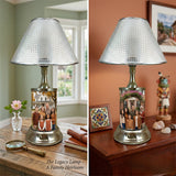 Personalized Photo License Plate Handmade Table / Desk Lamp - Custom Made & Made to Order