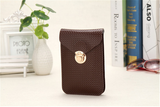 Stylish Checker Pattern PU Leather Crossbody Handbag & Phone Clutch - Fashion Accessory SALE C2003