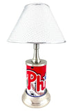 MLB Philadelphia Phillies Official License Plate Collectible Table / Desk Lamp.