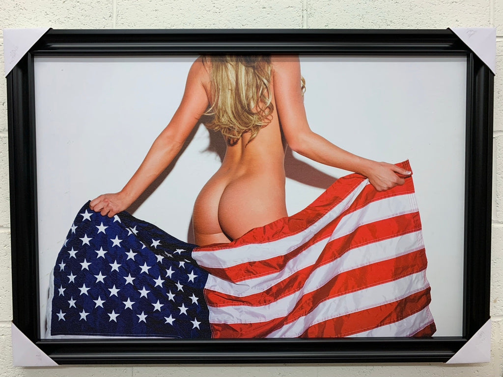 24"x36" American Babe By Daveed Benito.