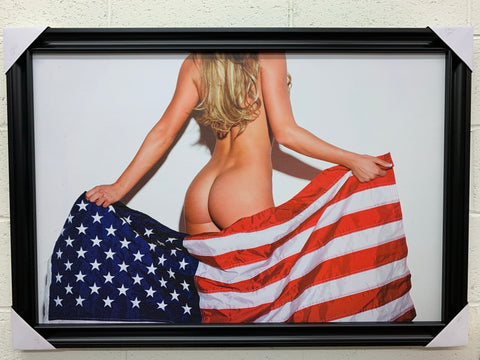 24"x36" American Babe By Daveed Benito