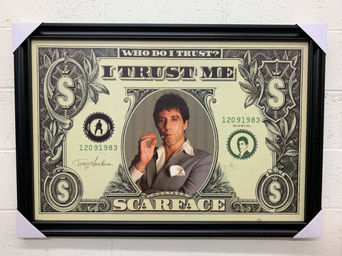 24"x36" Scarface - I Trust Me $