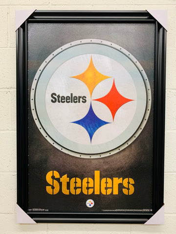 24"x36" NFL Pittsburg Steelers - Team Logo