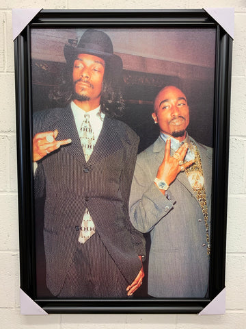 24"x36" TUPAC AND SNOOP - Suits