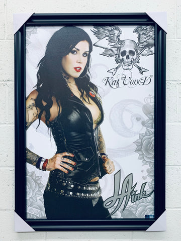 24"x36" Kat Von D - L.A Ink