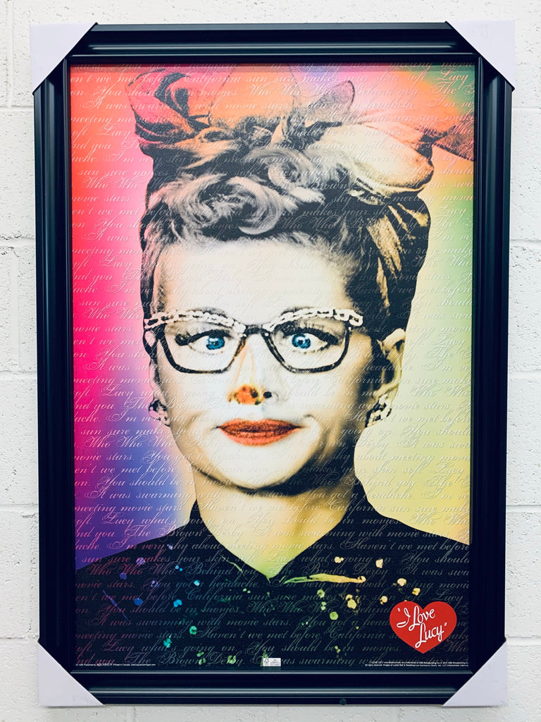 24"x36" I Love Lucy - Nose On Fire.
