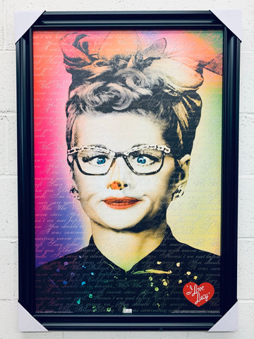 24"x36" I Love Lucy - Nose On Fire